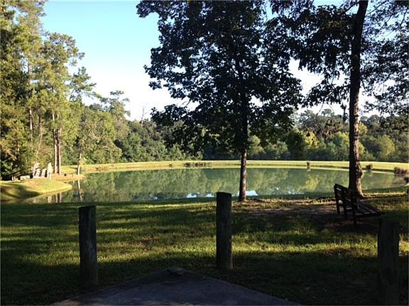 The stock pond.