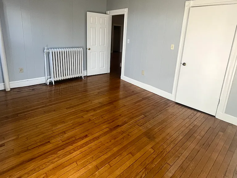 Spacious closet (not pictured)...but goes deep on both the left and right side of the close door