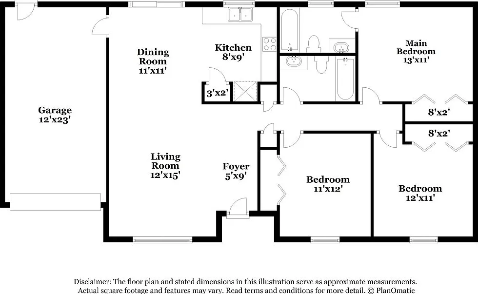 3 bed, 2.0 bath, 1214 sqft, $1,840 — Photo 2