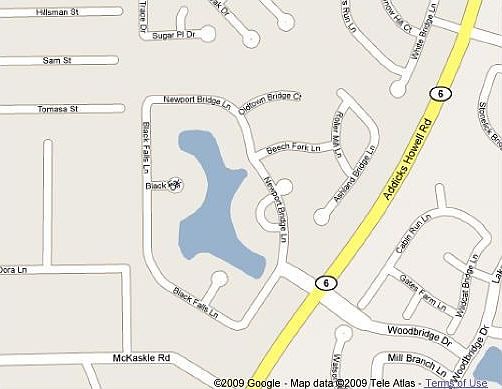 Woodbridge Estates Google Map