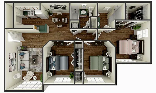 Floor plan STC - 3X2