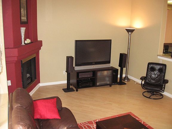 Modern open plan design with Fire place