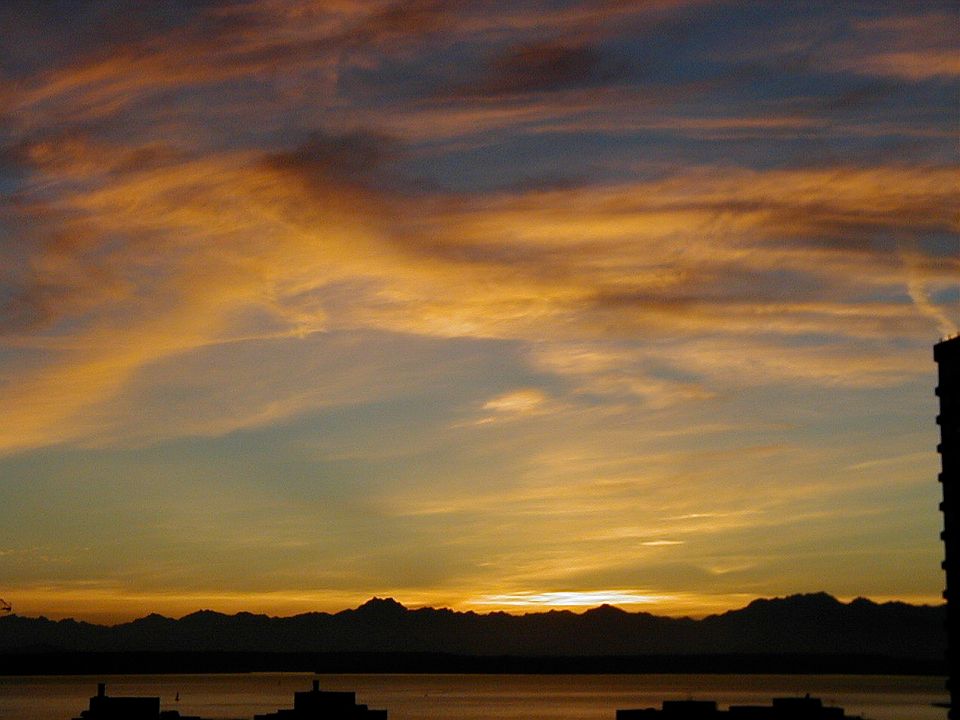 Sunset from our Condo