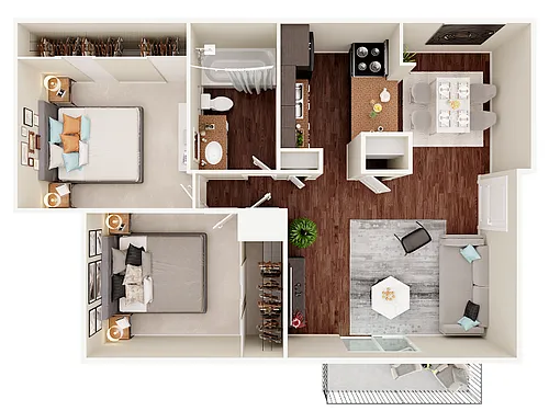 Floor plan 21A