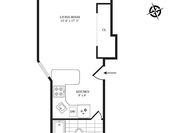 2nd image of 101 Charles St APT 1RW