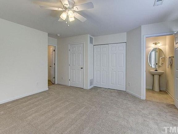 Room on the first floor with attached half bath