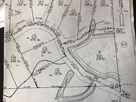 Assessor's Map Lot 7