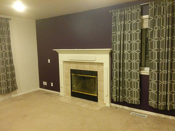 Family Room with gas insert
