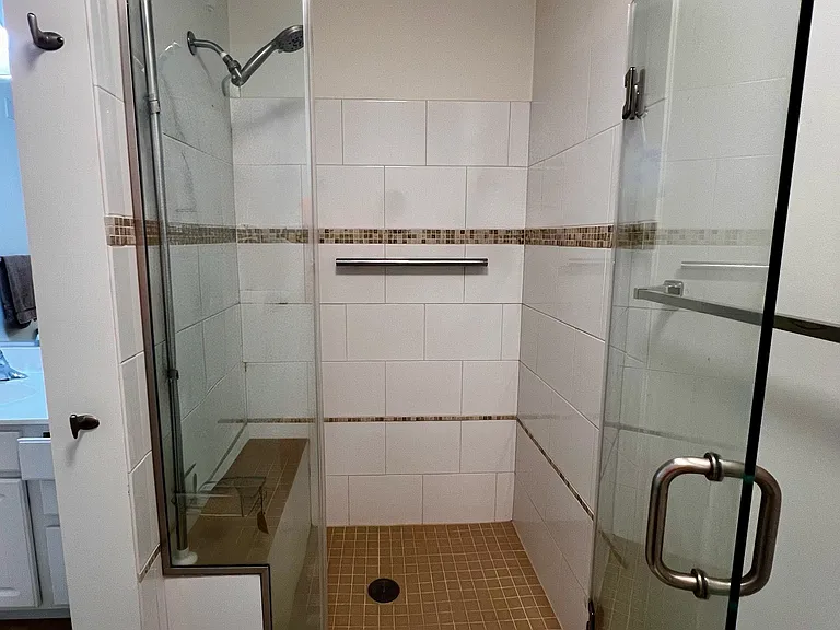 Master Bathroom Custom Tile Shower