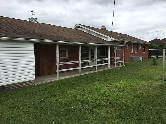 Back covered porch