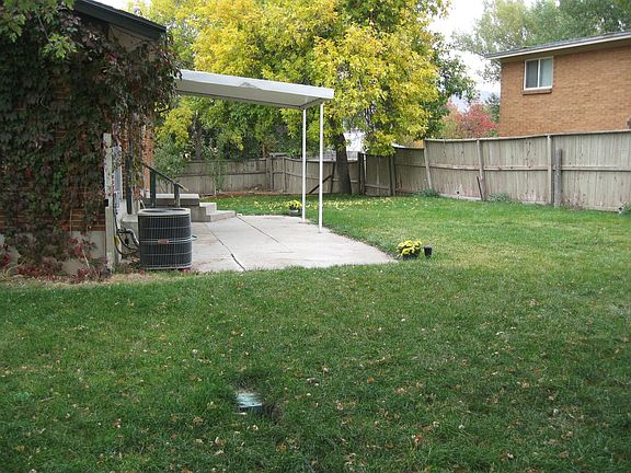 Back Yard faces the East Mtns