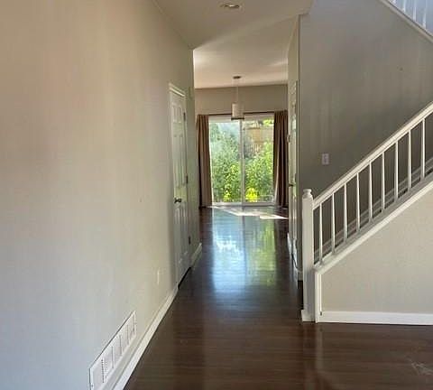 view from front entry