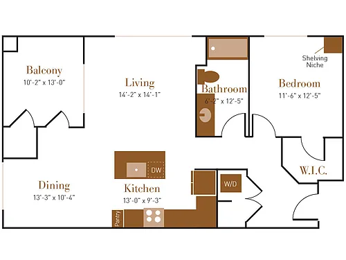 Floor plan A3b
