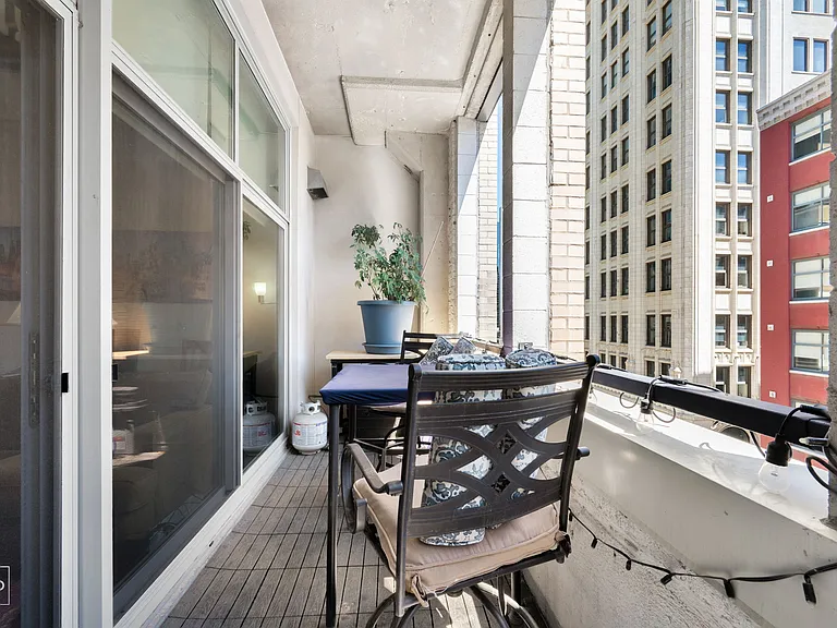 This huge terrace is private and great for entertaining.