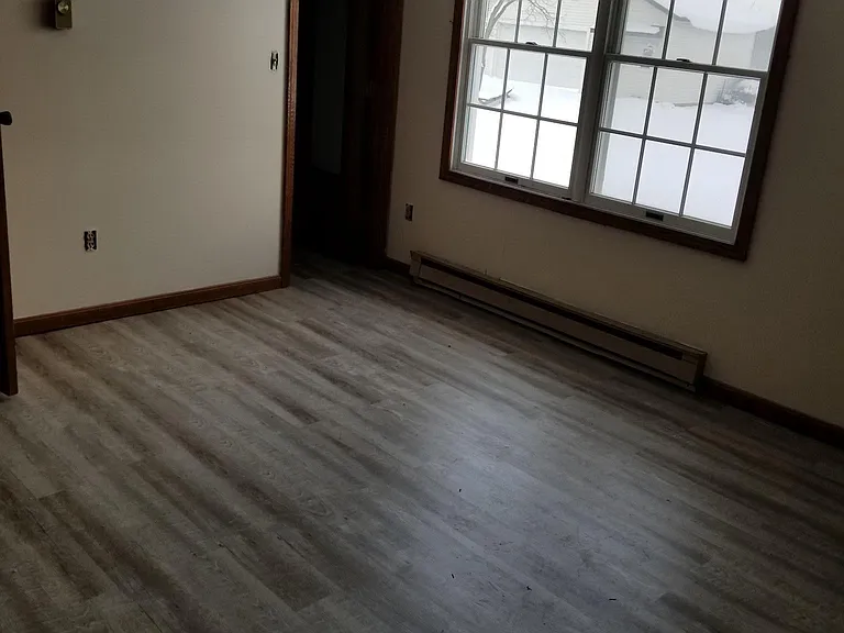 Master bedroom with walkin closet and seperate bath entrance