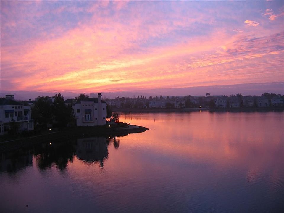 typical sunset view from balcony