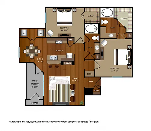 Floor plan DEL MAR
