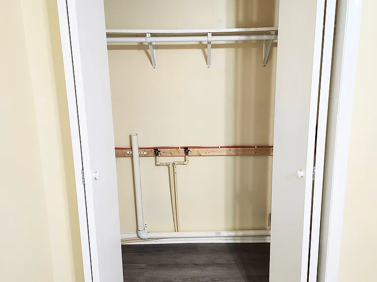 Washer and dryer connections
