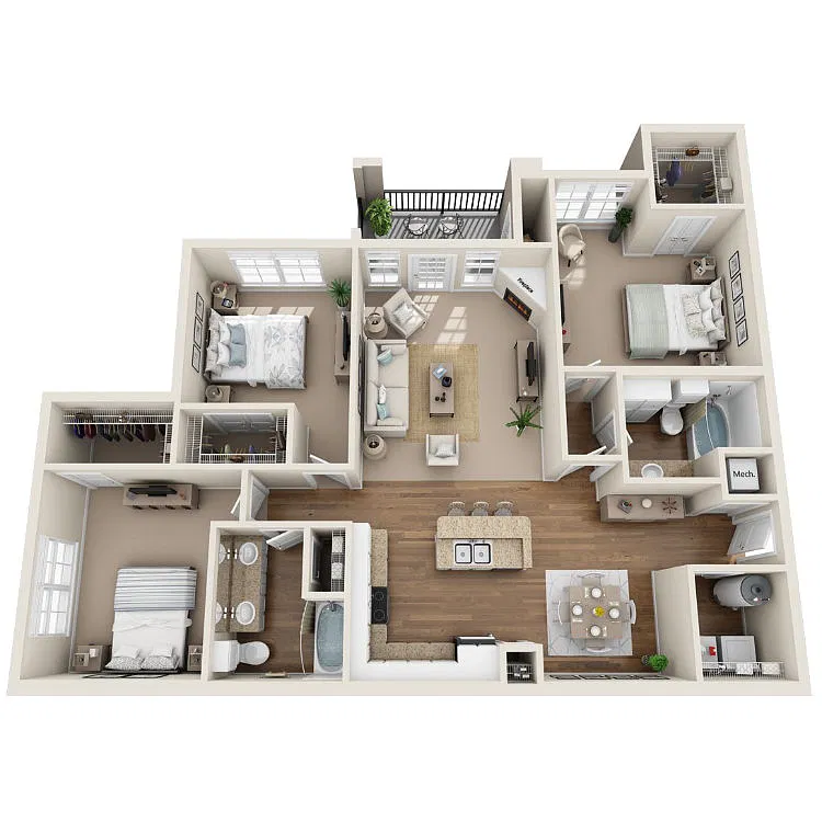 Floor plan Sweet magnolia