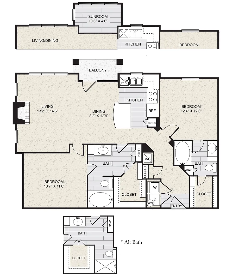 Floor plan B2