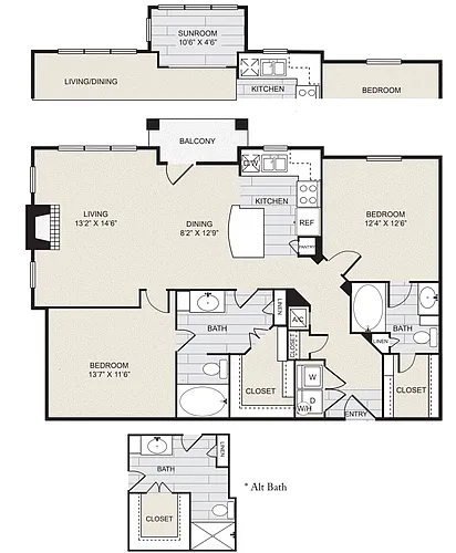 Floor plan B2