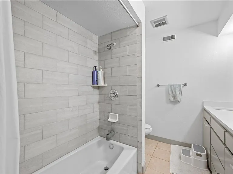 remodeled secondary bathroom