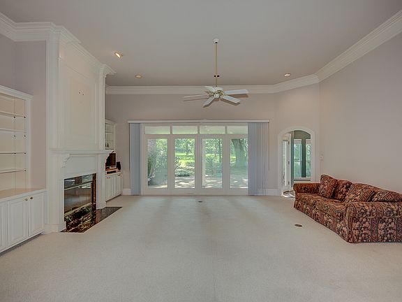 Entry view of spacious den