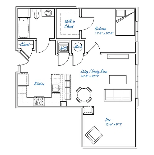 Floor plan A1H1