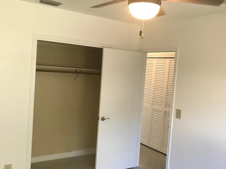 Closet space for bedroom 2