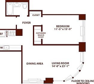 2nd image of 400 E 84th St APT 14F