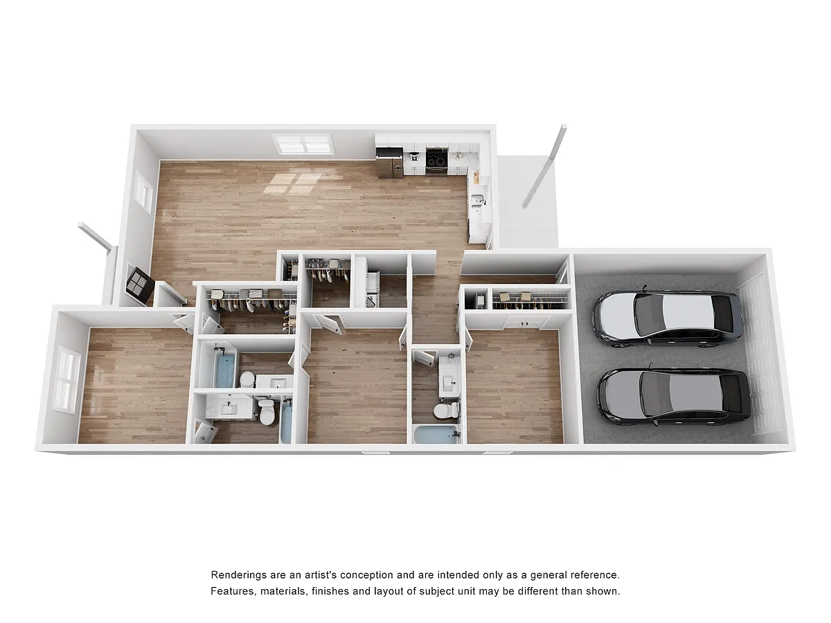 Floor plan The Madison Price per Unit