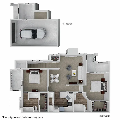 Floor plan B2G-R