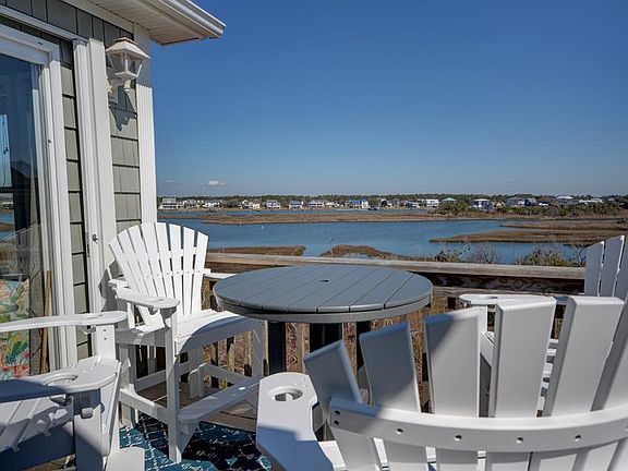 Back deck views cannot be beat! Electric grill is available.
