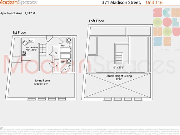 2nd image of 371 Madison St APT 116
