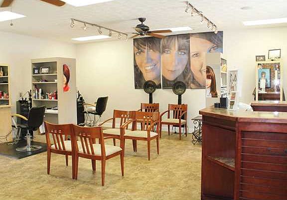 Possible Great Room (currently home is dba Fringe Hair and Nail Studio)