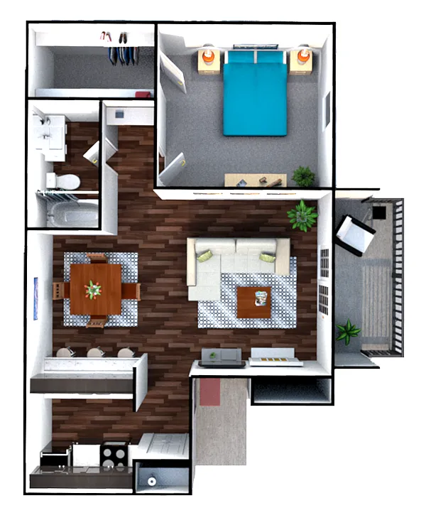 Floor plan A1