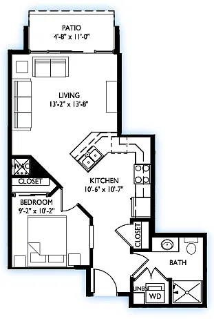 Floor plan 1103