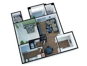 Floor plan The Cardiff