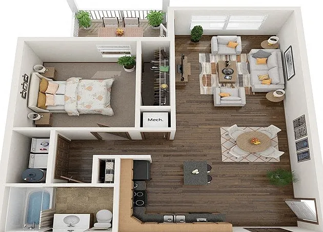 Highland Park Apartment Homes — Photo 49