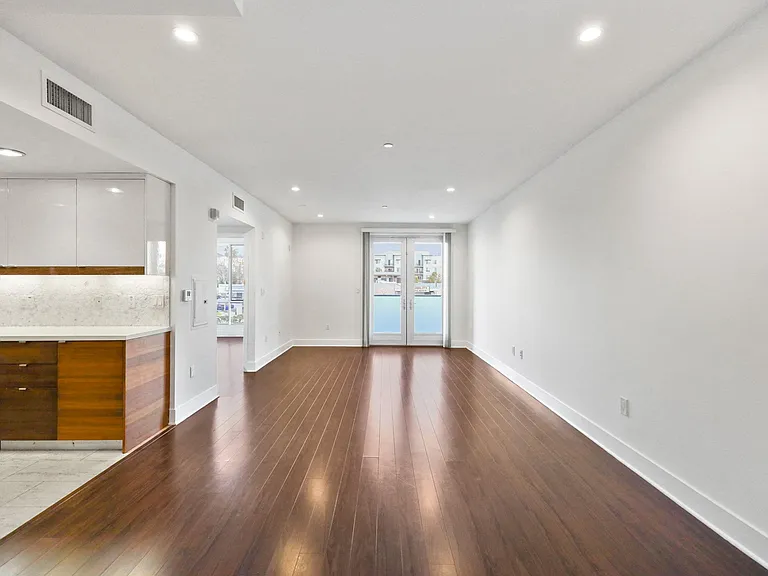 Open-Concept Kitchen, Dining, and Living Room Areas