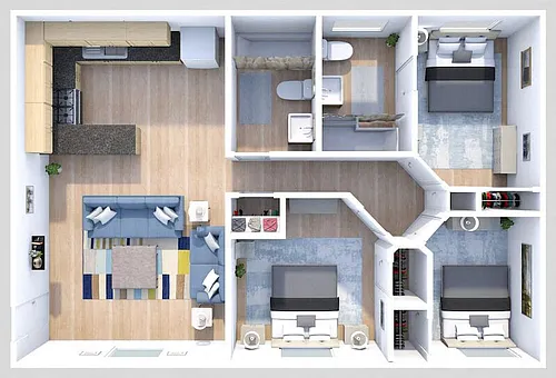 Floor plan MV3 2