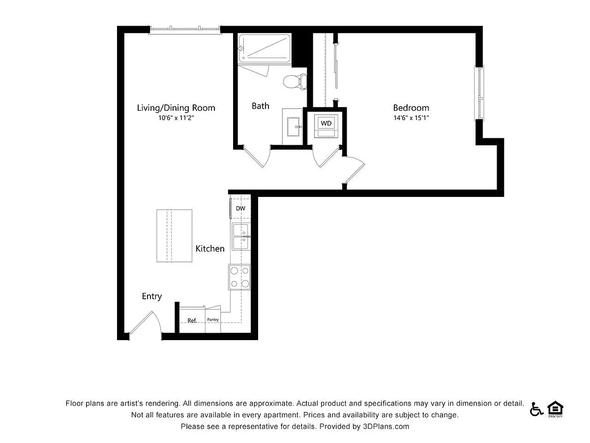 Floor plan A1