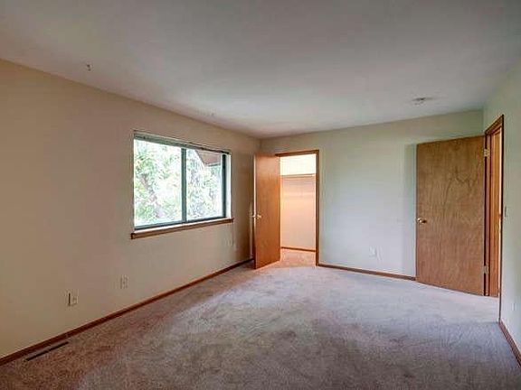 One of two upstairs bedrooms.