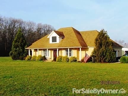 Front view from driveway