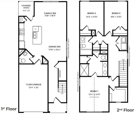 Floor plan Maywood