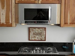 LG Microwave & 5 Burner Range