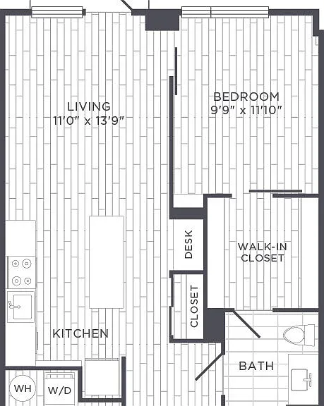 Sonnet - One Bedroom - 1 Beds - 1 Baths - 649 Sq. ft.
