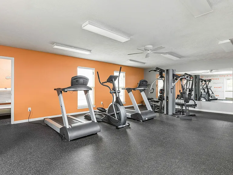 Build strength, boost your cardio, or just clear your head_our fitness center is here when you need it.