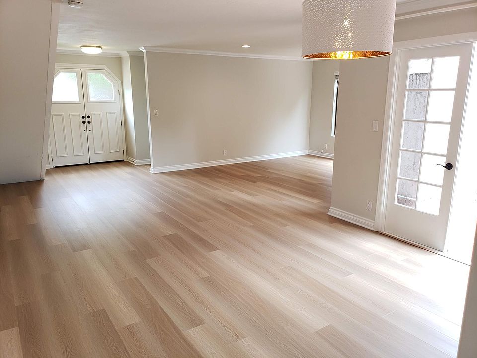 Entry and family room