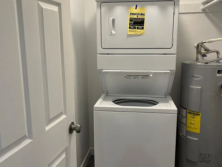 laundry room with closet